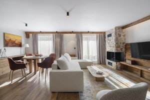 Mountain Luxury Apartment - Living Area