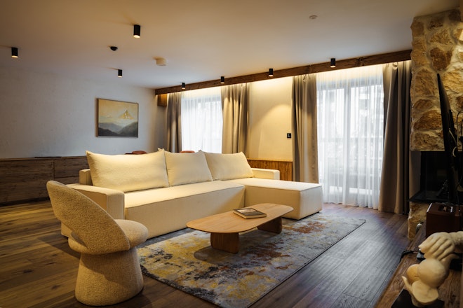 Mountain Luxury Apartment - Living Area