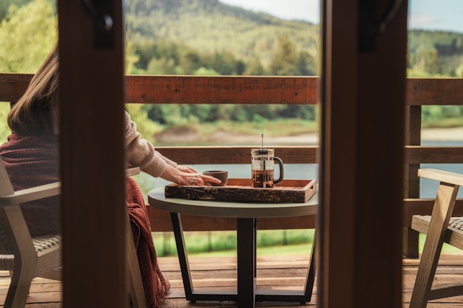 Main Lodge - Room Deck