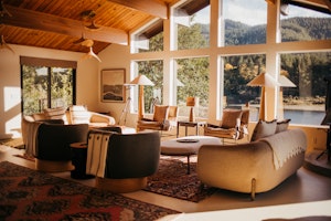 Otter Point - Living Area