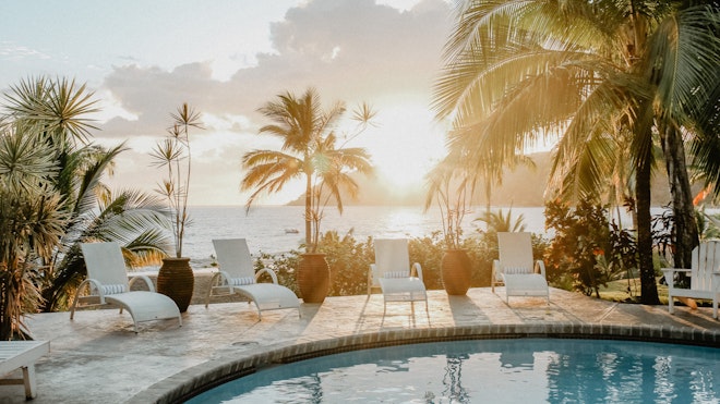 Pool - Sunset
