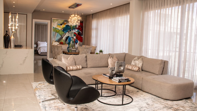 Presidential Penthouse - Living Area