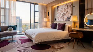 King Room Vista View - Bedroom