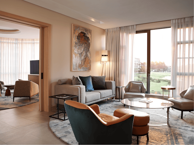 Presidential Penthouse - Living Area