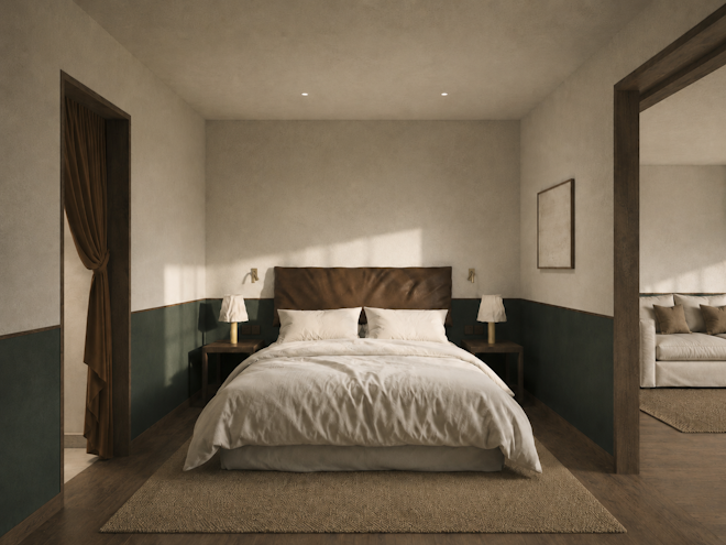 Radiant Suite - Bedroom