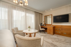 Contemporary King Room - Living Area