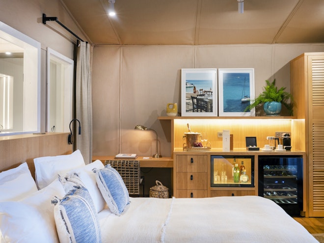 Elegant Garden Tent - Bedroom