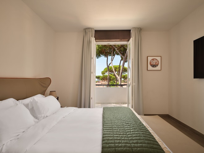 La Serena Suite - Terrace with Sea View & Jacuzzi - Bedroom