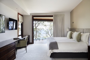 One Bedroom Private Lodge - Bedroom