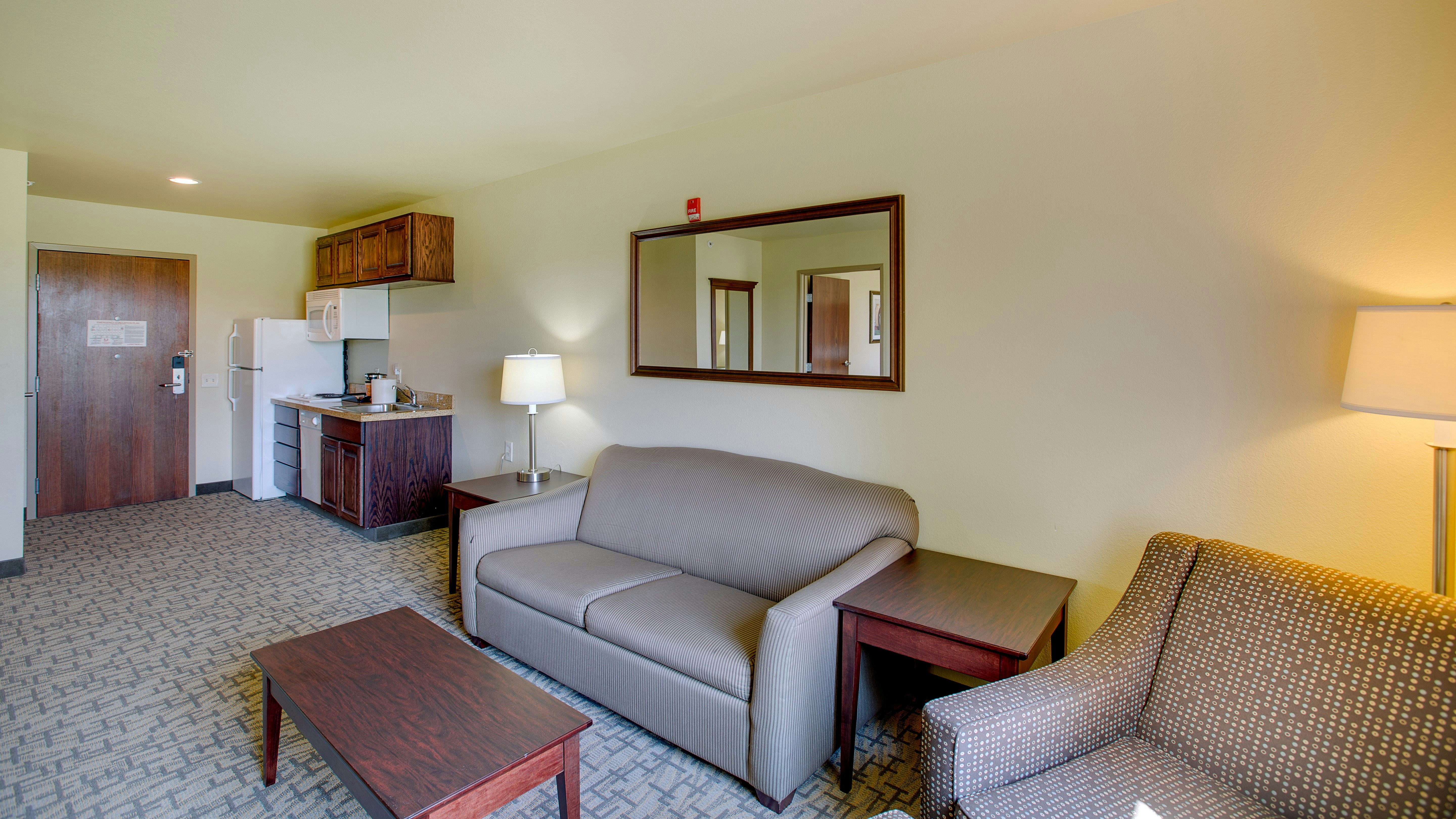 Accessible Single King Extended Stay Suite Non-Smoking