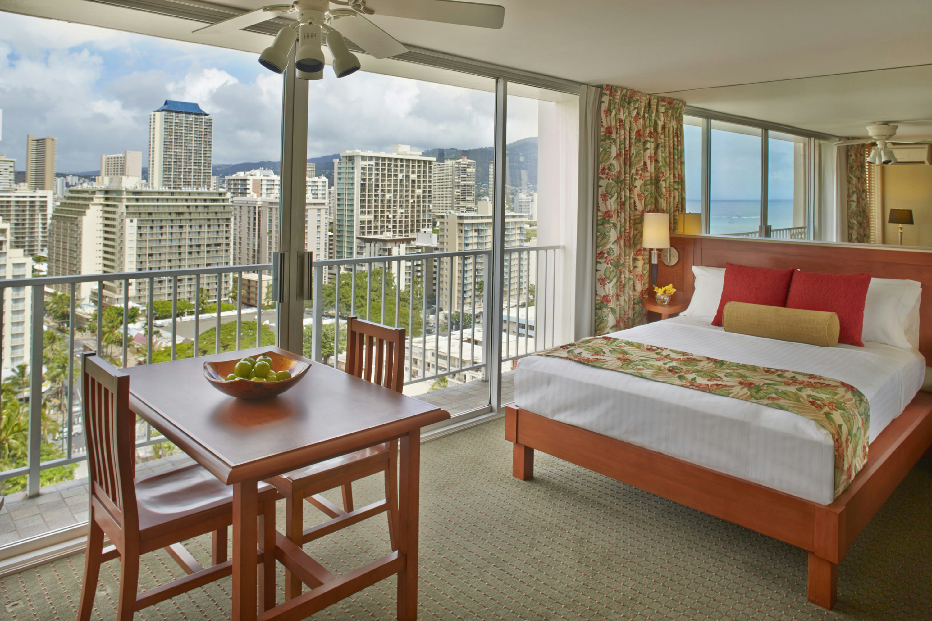 Partial Ocean View Studio with One Queen Bed