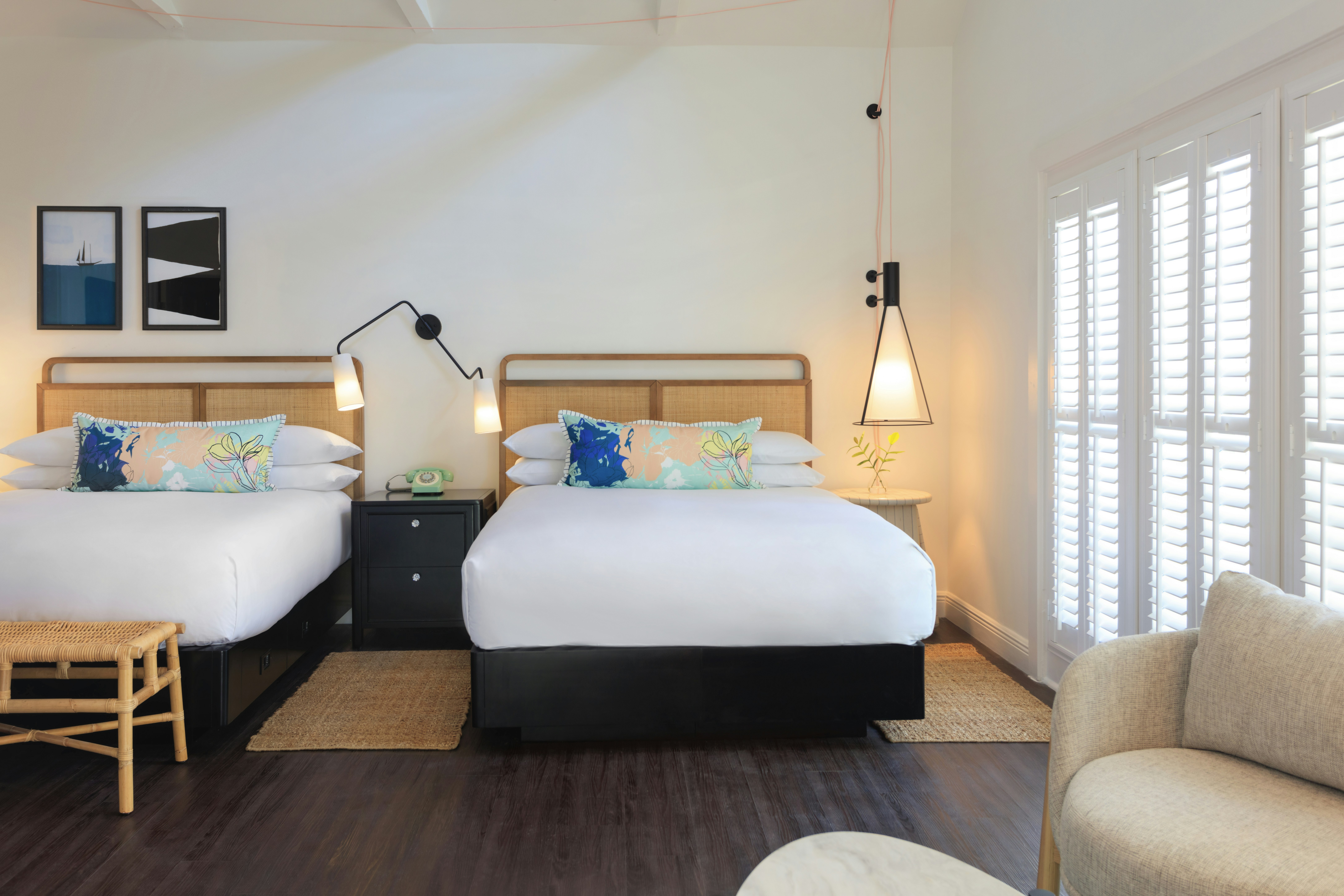 Two Queens - Bedroom