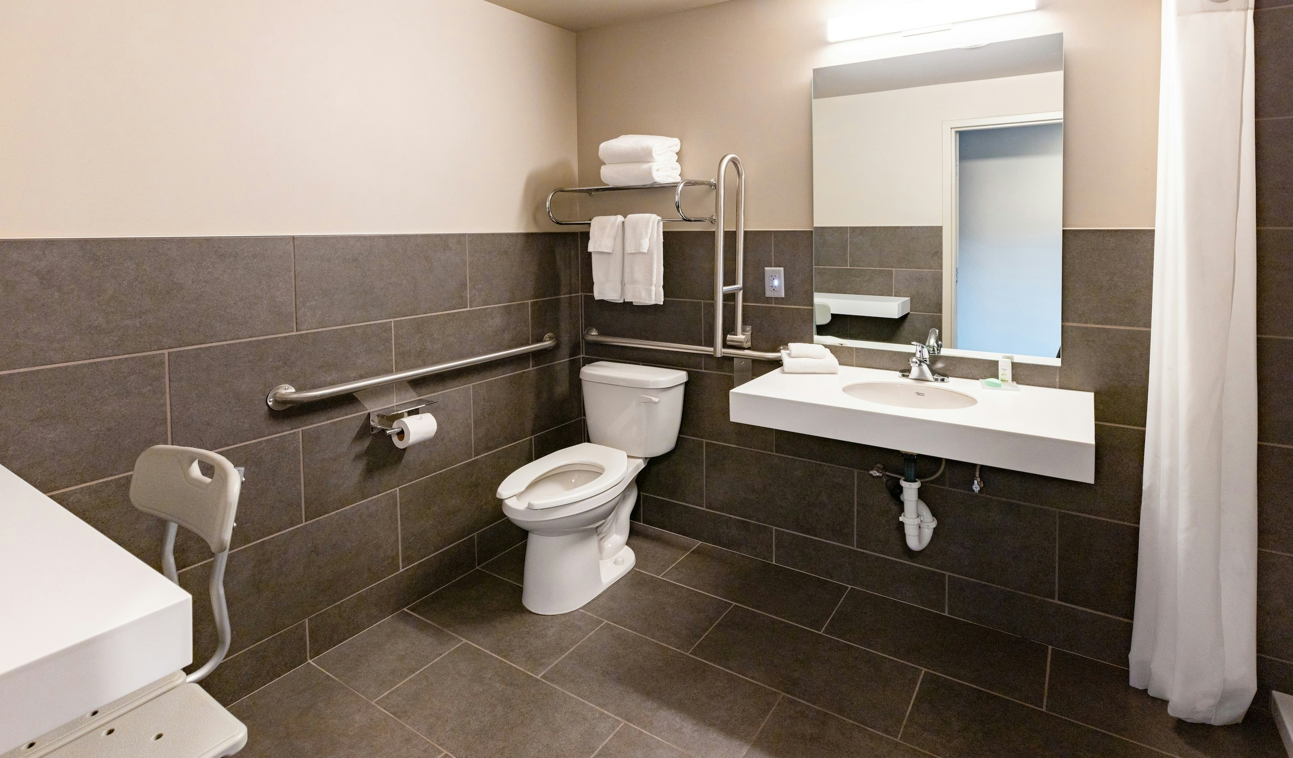 Accessible Roll-in Shower Single King