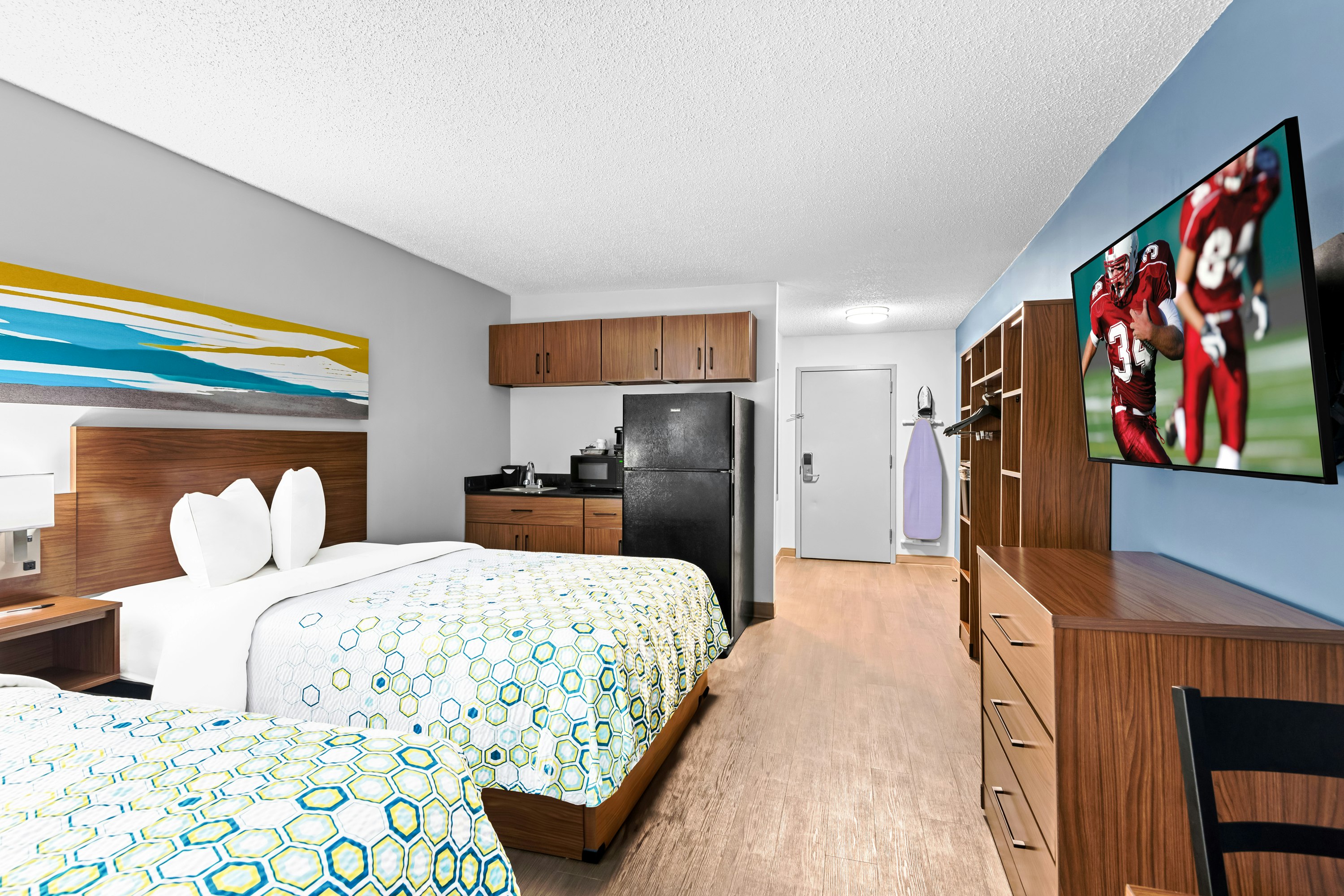 Studio 2 Full Beds Non-Smoking