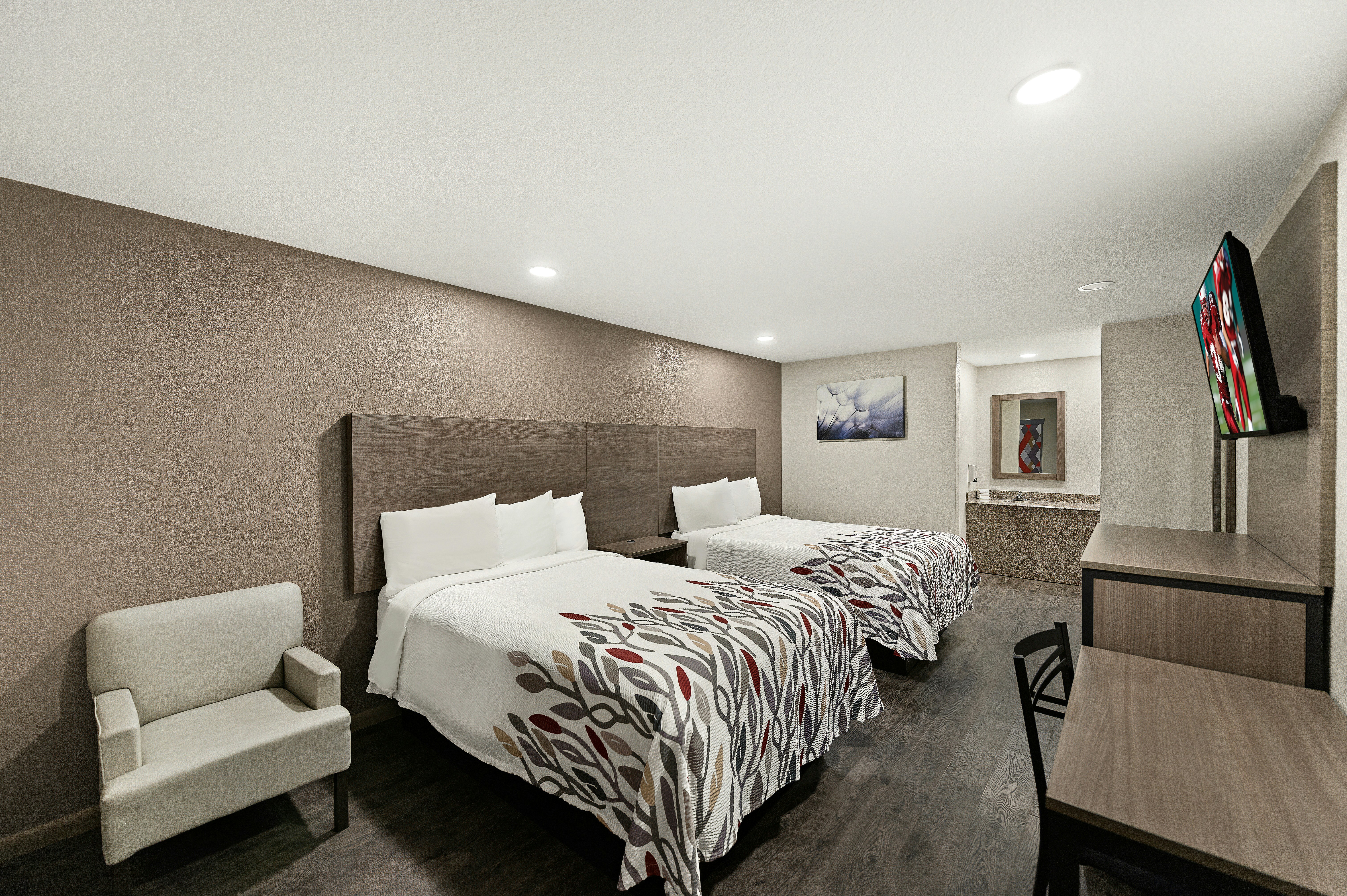 Deluxe 2 Full Beds Non-Smoking