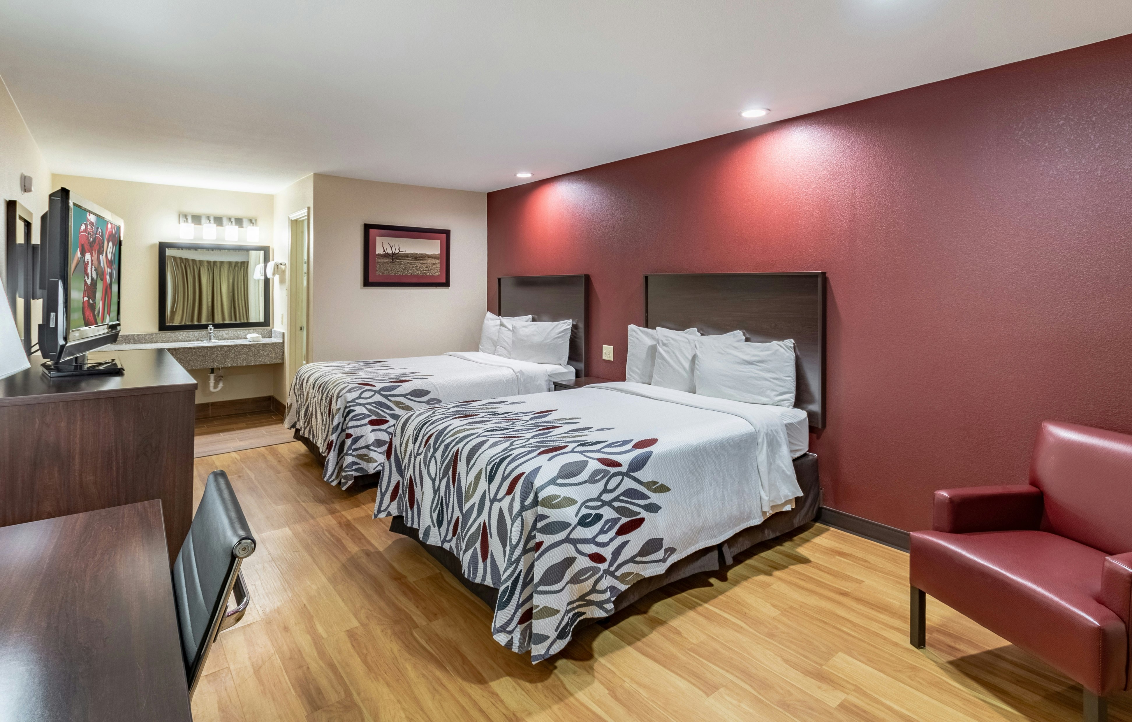Deluxe 2 Full Beds Non-Smoking