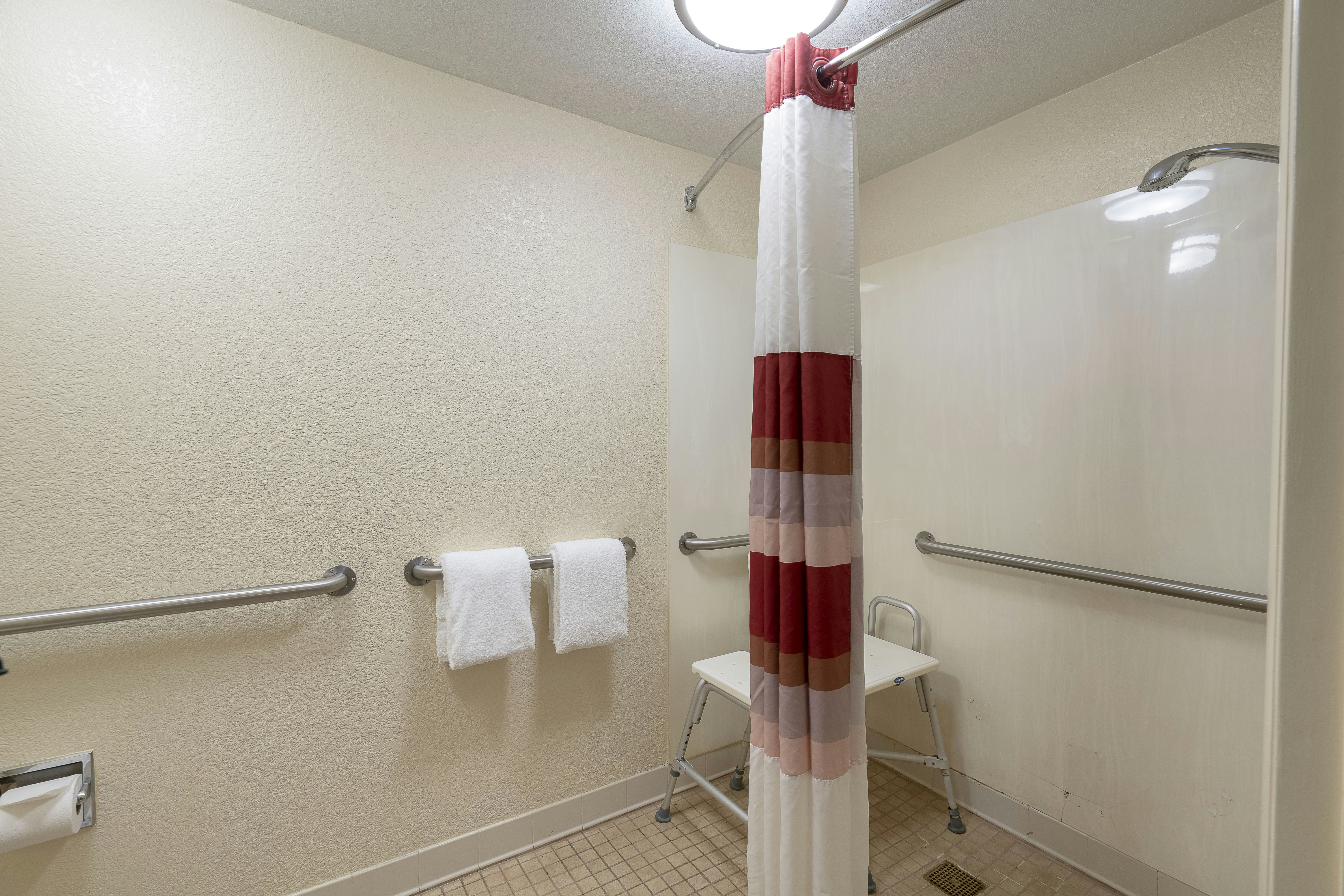 ADA Accessible Deluxe King with Roll-In Shower Smoke Free